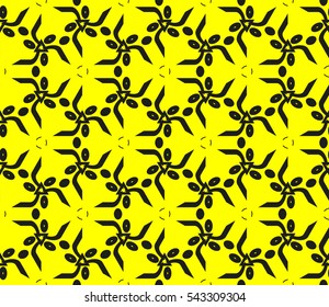 Ornamental seamless pattern. Vector abstract background.