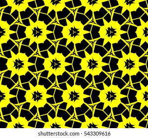 Ornamental seamless pattern. Vector abstract background.