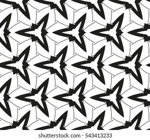 Ornamental seamless pattern. Vector abstract background.