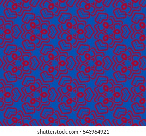 Ornamental seamless pattern. Vector abstract background.