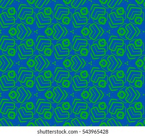 Ornamental seamless pattern. Vector abstract background.