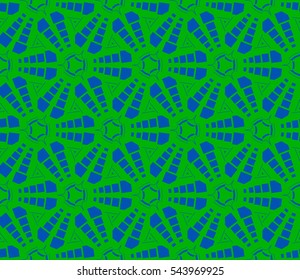 Ornamental seamless pattern. Vector abstract background.