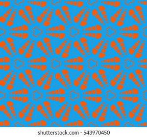 Ornamental seamless pattern. Vector abstract background.