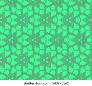 Ornamental seamless pattern. Vector abstract background.