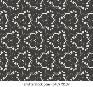 Ornamental seamless pattern. Vector abstract background.