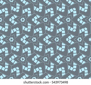 Ornamental seamless pattern. Vector abstract background.