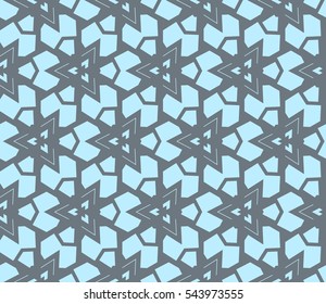 Ornamental seamless pattern. Vector abstract background.