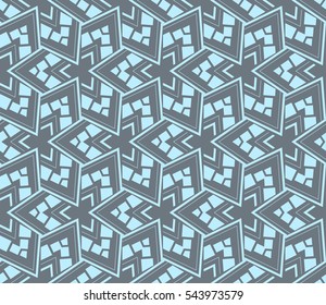 Ornamental seamless pattern. Vector abstract background.