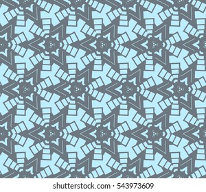 Ornamental seamless pattern. Vector abstract background.