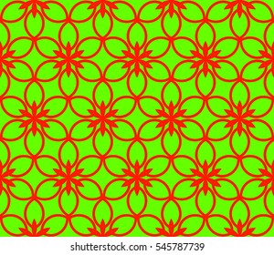 Ornamental seamless pattern. Vector abstract background.