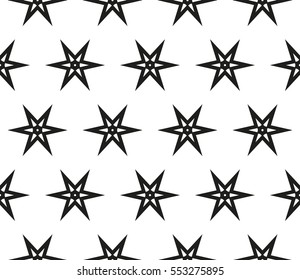 Ornamental seamless pattern. Vector abstract background.