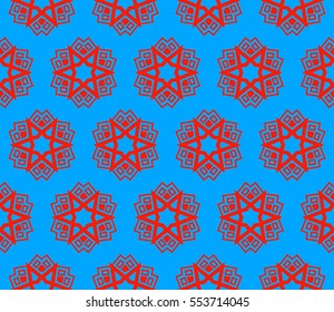 Ornamental seamless pattern. Vector abstract background.