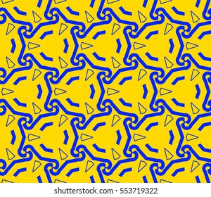Ornamental seamless pattern. Vector abstract background.