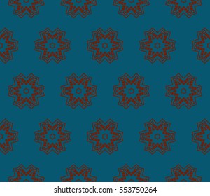Ornamental seamless pattern. Vector abstract background.
