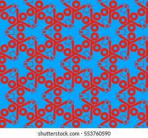 Ornamental seamless pattern. Vector abstract background.