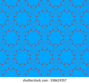 Ornamental seamless pattern. Vector abstract background.