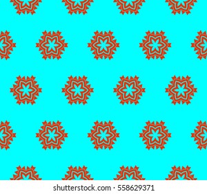 Ornamental seamless pattern. Vector abstract background.