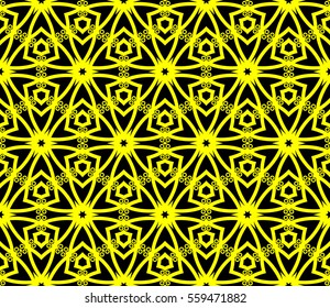 Ornamental seamless pattern. Vector abstract background.