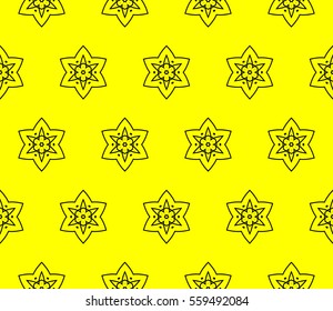 Ornamental seamless pattern. Vector abstract background.