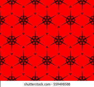 Ornamental seamless pattern. Vector abstract background.