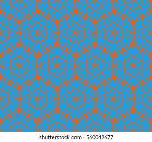 Ornamental seamless pattern. Vector abstract background.