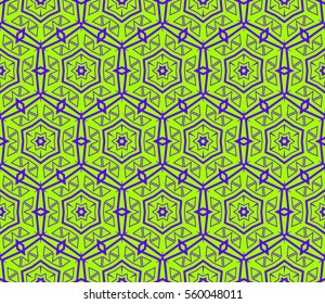 Ornamental seamless pattern. Vector abstract background.