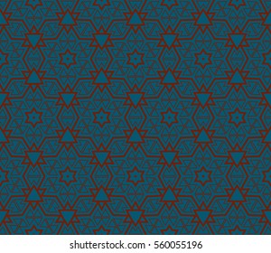 Ornamental seamless pattern. Vector abstract background.