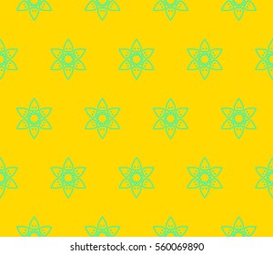 Ornamental seamless pattern. Vector abstract background.