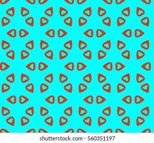 Ornamental seamless pattern. Vector abstract background.