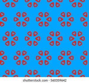 Ornamental seamless pattern. Vector abstract background.