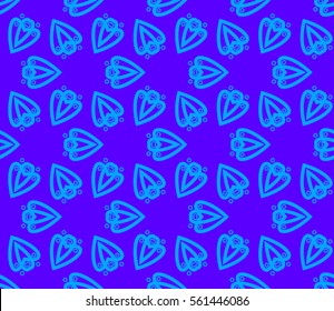 Ornamental seamless pattern. Vector abstract background.