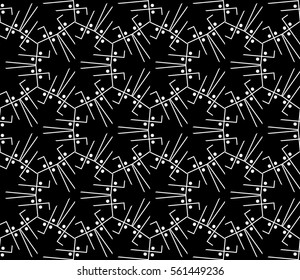 Ornamental seamless pattern. Vector abstract background.