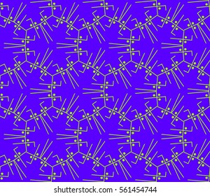 Ornamental seamless pattern. Vector abstract background.