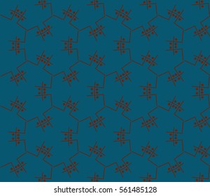 Ornamental seamless pattern. Vector abstract background.