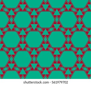 Ornamental seamless pattern. Vector abstract background.