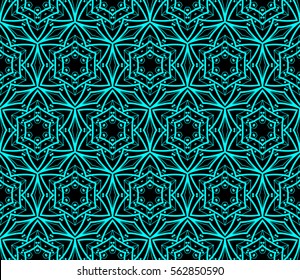 Ornamental seamless pattern. Vector abstract background.