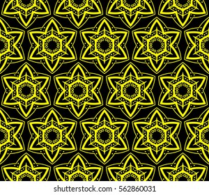Ornamental seamless pattern. Vector abstract background.