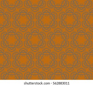 Ornamental seamless pattern. Vector abstract background.