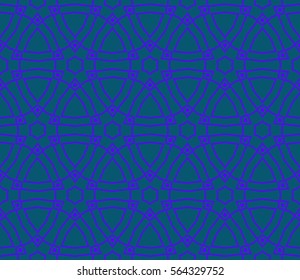 Ornamental seamless pattern. Vector abstract background.