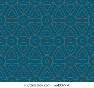 Ornamental seamless pattern. Vector abstract background.