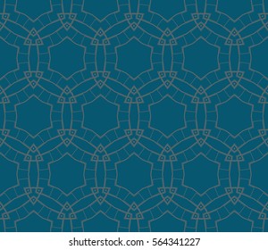 Ornamental seamless pattern. Vector abstract background.