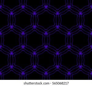 Ornamental seamless pattern. Vector abstract background.