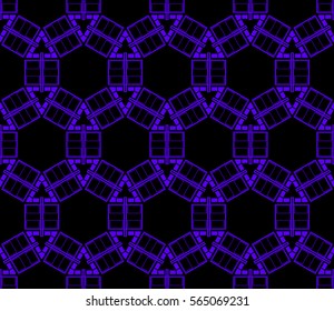 Ornamental seamless pattern. Vector abstract background.