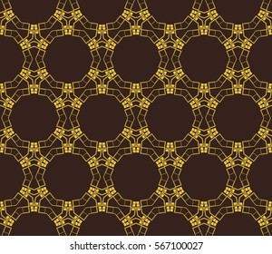 Ornamental seamless pattern. Vector abstract background.