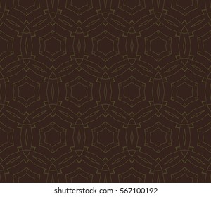 Ornamental seamless pattern. Vector abstract background.
