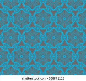 Ornamental seamless pattern. Vector abstract background.