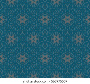 Ornamental seamless pattern. Vector abstract background.