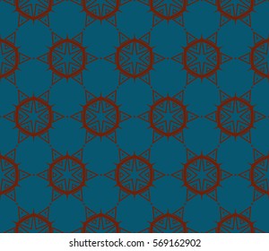 Ornamental seamless pattern. Vector abstract background.
