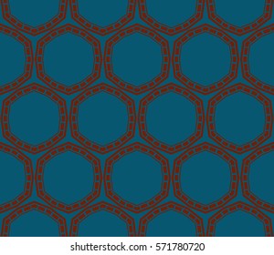 Ornamental seamless pattern. Vector abstract background.