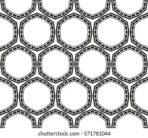 Ornamental seamless pattern. Vector abstract background.